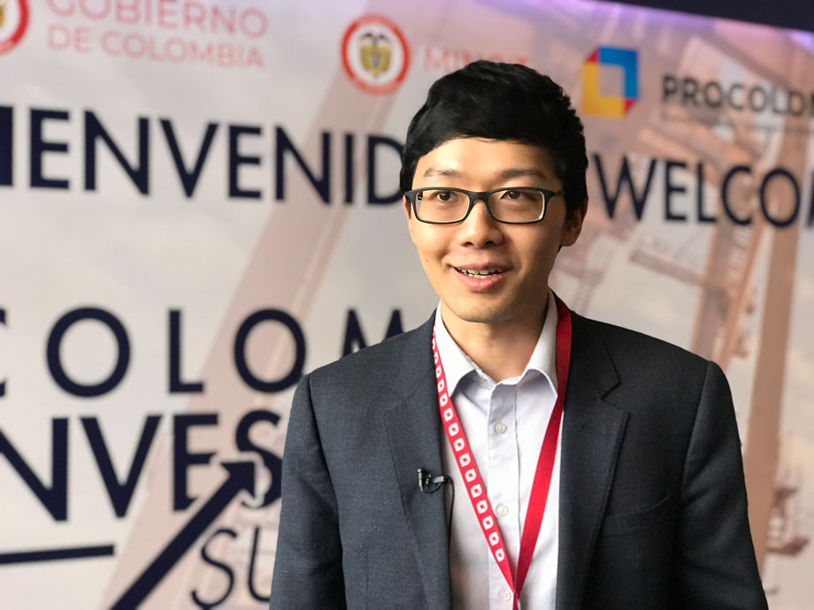 Dawen Shen, representante de la compañía china China Energy Engineering