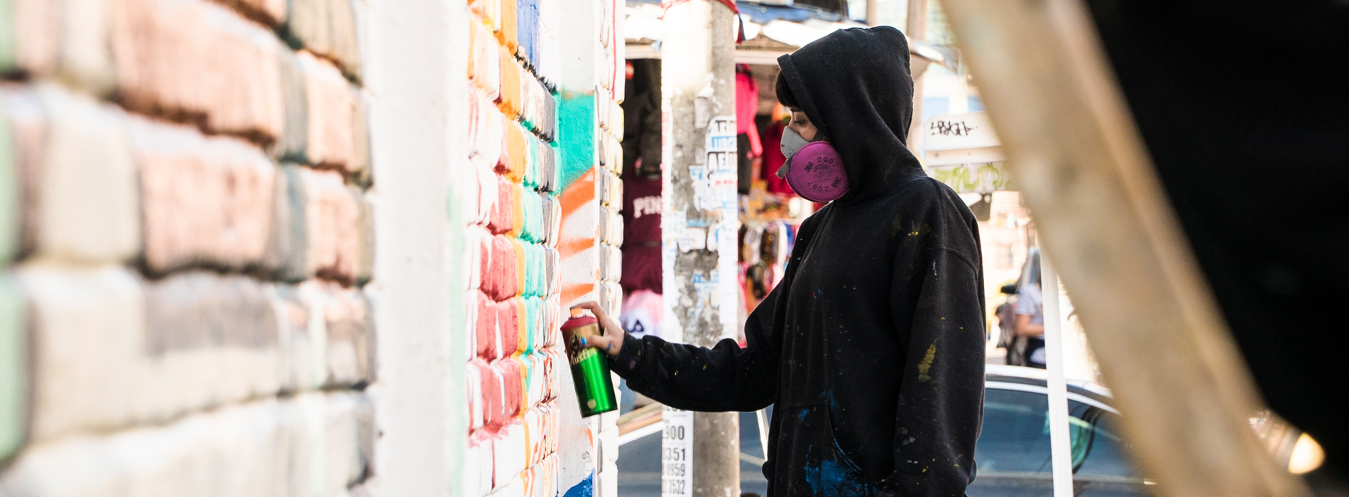 El barrio 20 de Julio estrena grafiti tour sobre la Independencia de Colombia