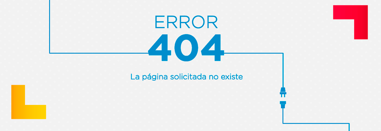 Error 404 - La página que solicita no existe
