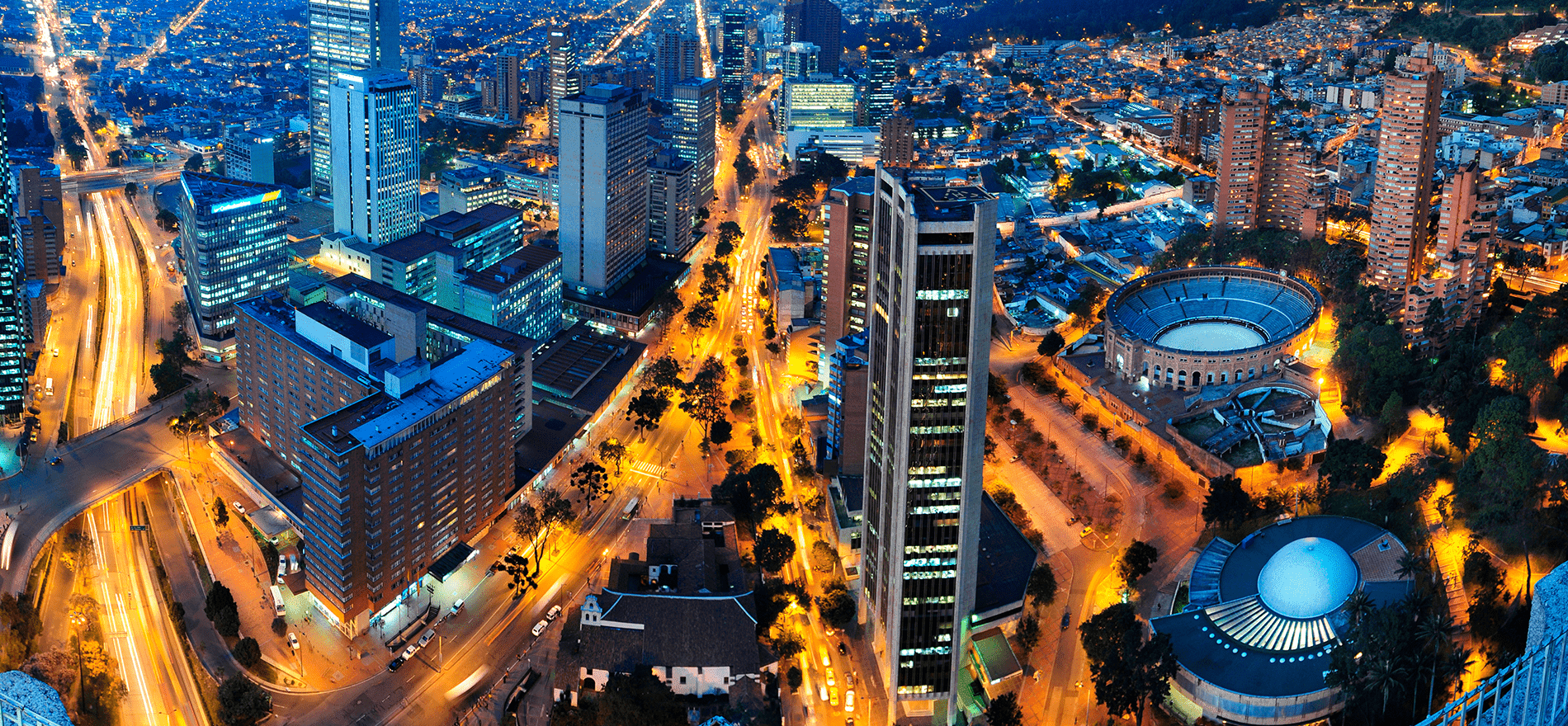 Panorámica de Bogotá