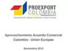 Seminario oportunidades y normas de origen para la unión Europea