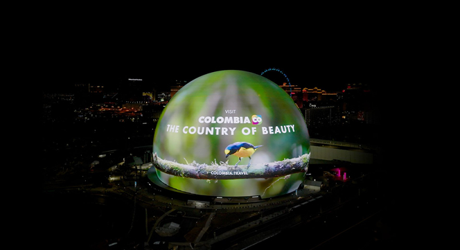 Esfera de Las Vegas - El país de la belleza
