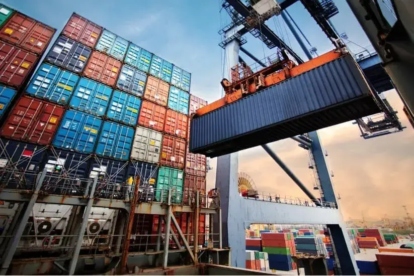 Contenedores de exportación colombiana