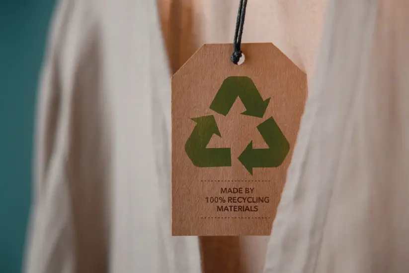 Sustainable clothes with sustainable materials.