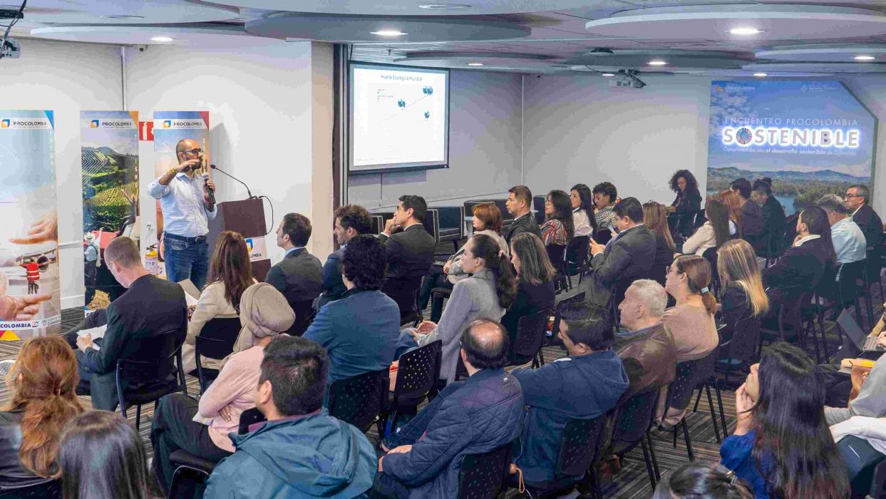 Conferencia de ProColombia sobre sostenibilidad