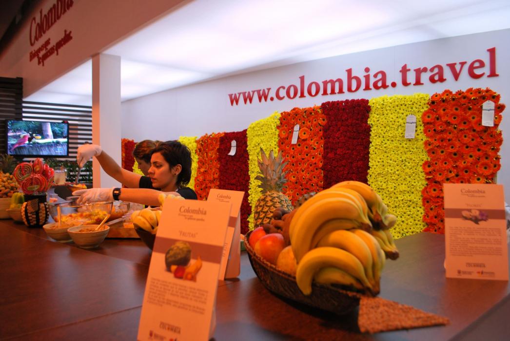 Evento de flores en Colombia