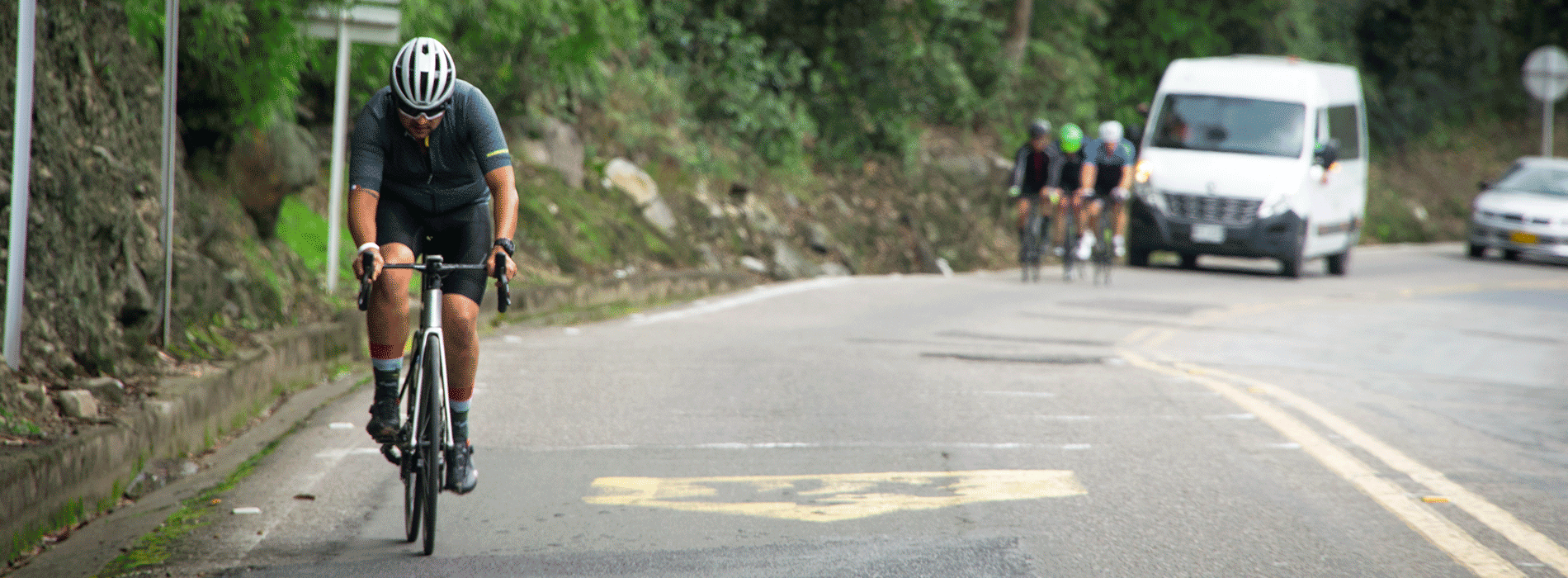 Ciclistas de ruta