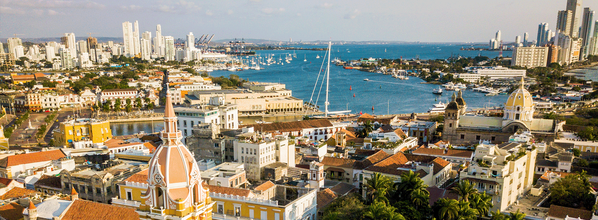 Foto panorámica de Cartagena