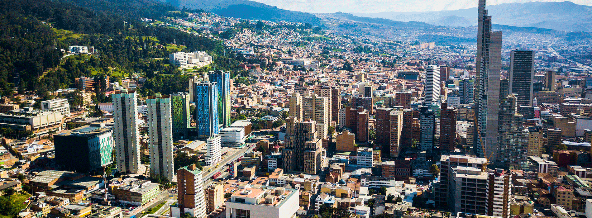 Fotografía panorámica de ciudad 