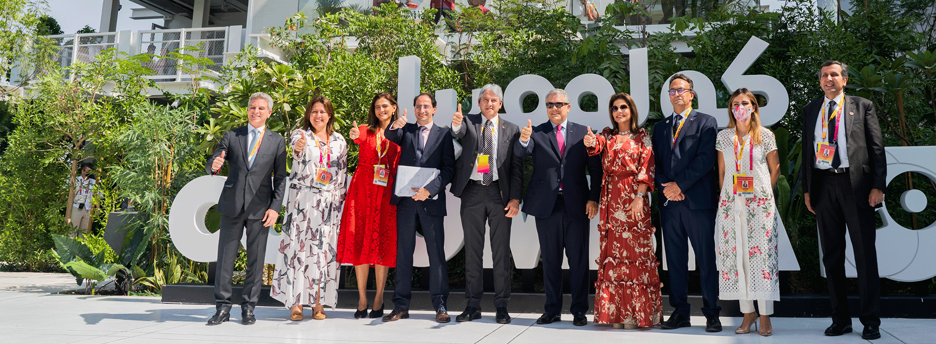 Equipo de ProColombia en Expo Dubái