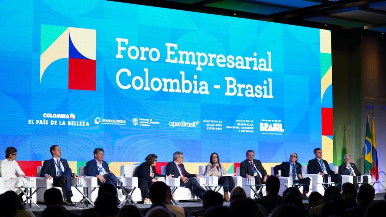 Foro empresarial de Colombia y Brasil