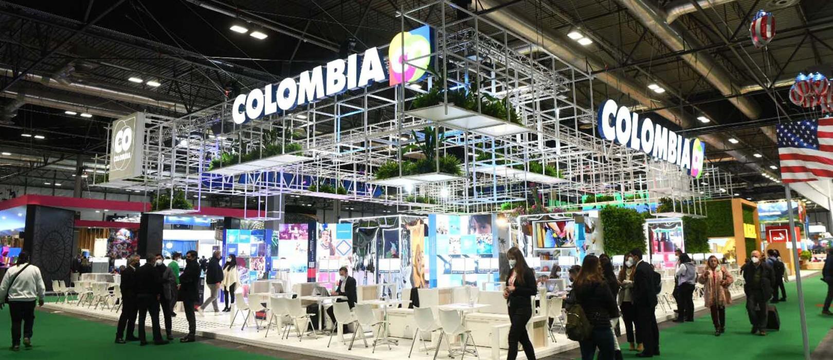 Stand de Colombia Co en Fitur 2022 