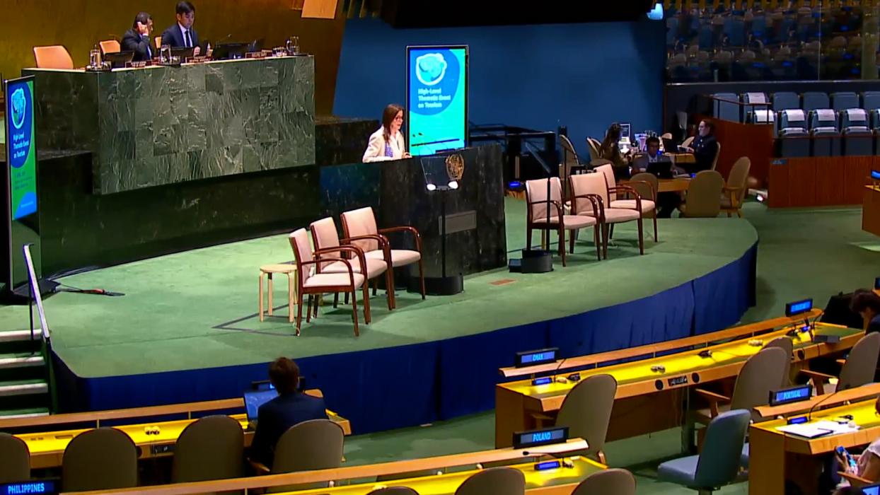 Presentación en las Naciones Unidas