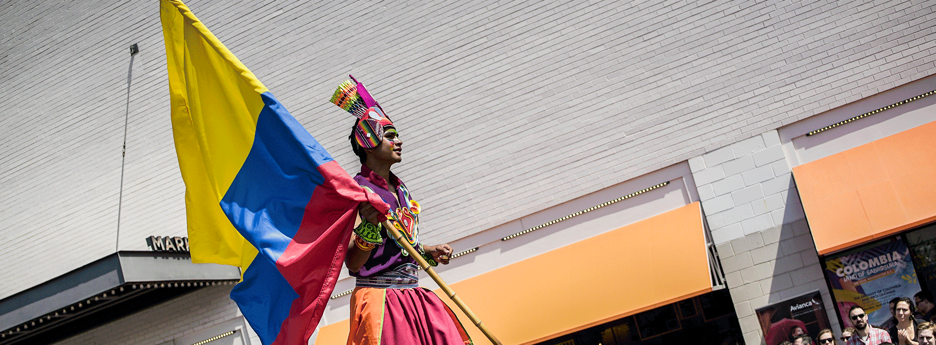 Homenaje a la grandeza de Colombia