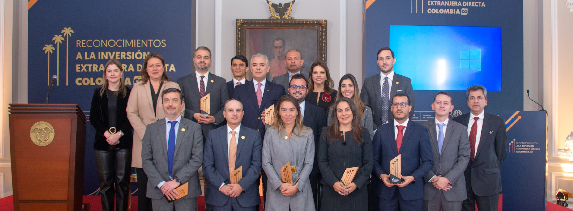 Fotografía de equipo de ProColombia y Presidencia 