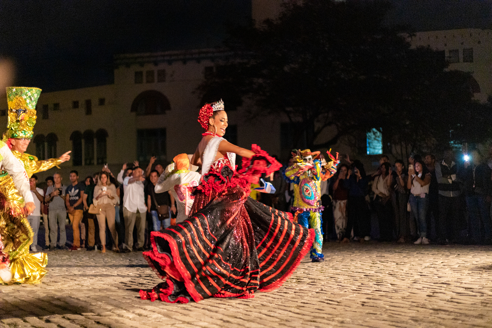 Baile cultural de La Habana