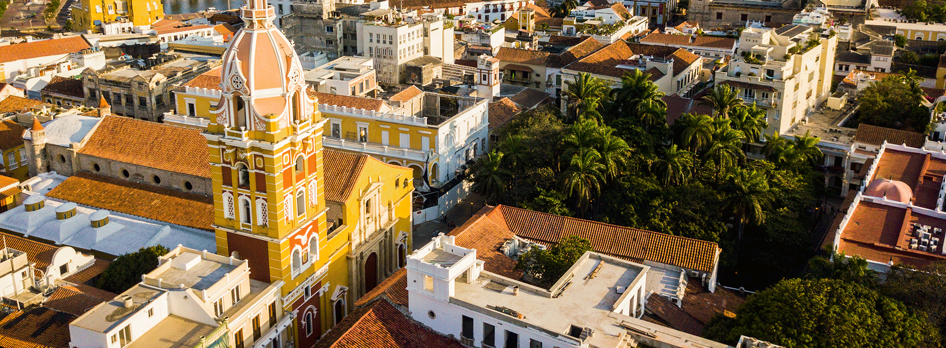 Fotografía panorámica de Cartagena