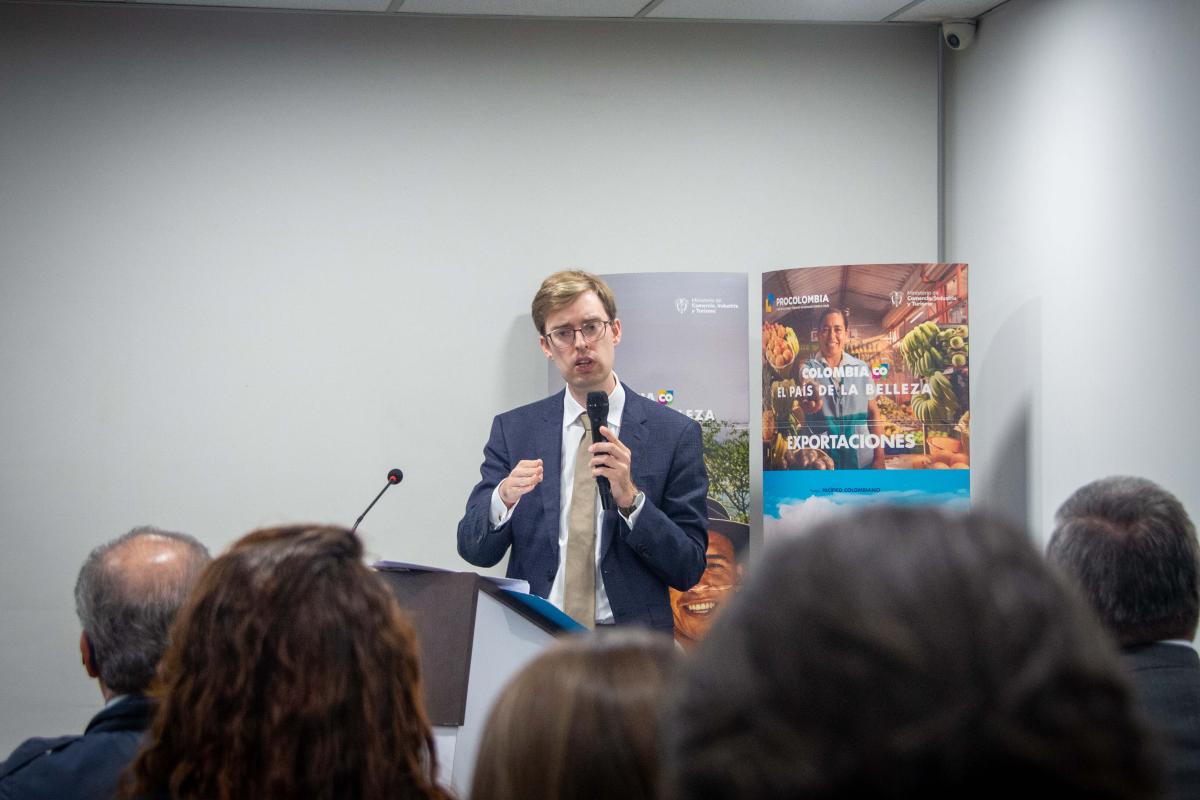 Matthijs de Meer, Director EU Affairs and Sustainability de la ECA, presentó el protocolo para la implementación del EUDR en la industria del cacao.