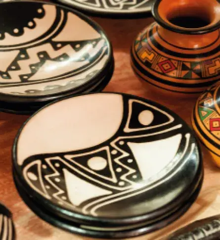 Artesanías colombianas en Estados Unidos.