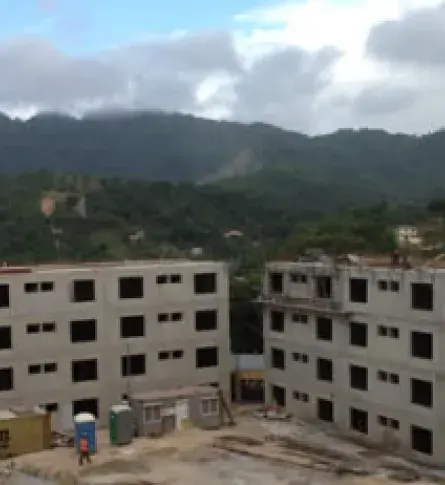 Con materiales colombianos construyen residencia estudiantil en Trinidad y Tobag