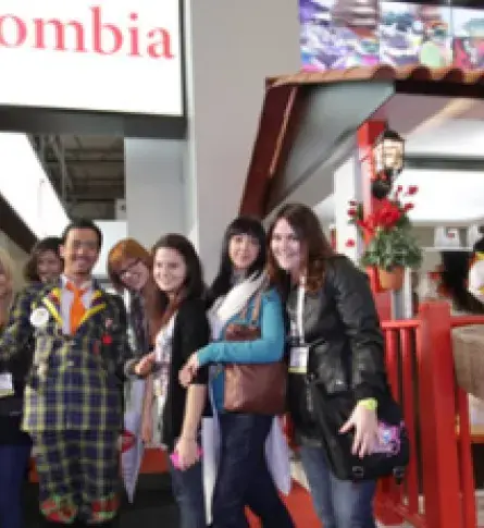 Empresarios colombianos en EIBTM 2011