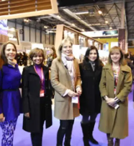 Primera Dama visita stand de Colombia en Fitur 2014