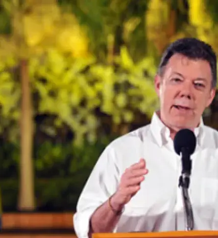 Presidente de Colombia Juan Manuel Santos