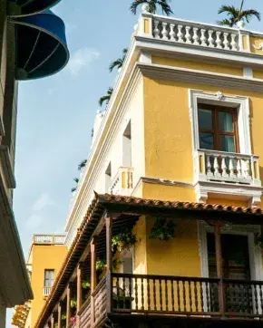 Ciudad colonial en Colombia