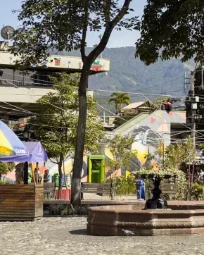 Colombian folkloric city