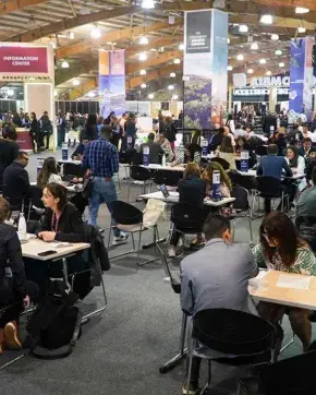 Stand de Colombia Co en Feria de Turismo