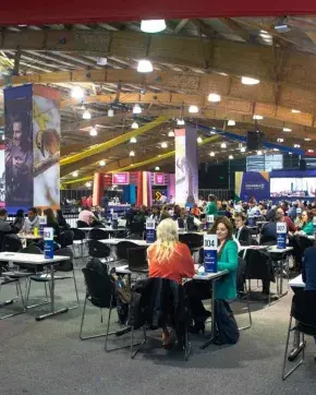 Stand de Colombia Co en Feria de Turismo
