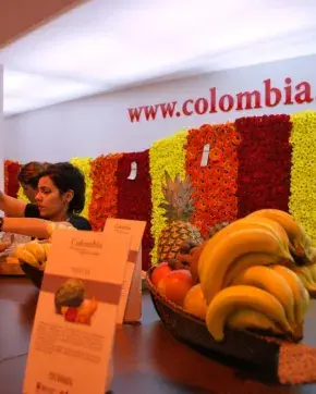 Evento de flores en Colombia