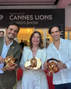 El país participó logró un resultado histórico: tres Leones, uno de Oro, uno de Plata y uno de Bronce.