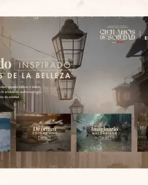 Cobranding entre ProColombia y Netflix para Cien años de soledad