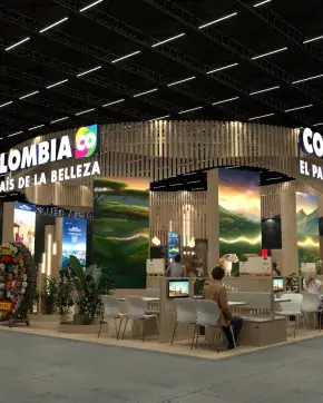 Stand de Colombia en FITUR 2026