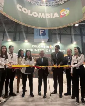 Stand de Colombia Co en Fruit Attraction