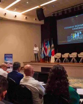 Presentación en el Congreso de Turismo Justo y Sostenible