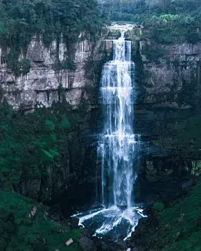 Photography of waterfall in Colombia