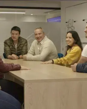 Reunión de funcionarios de Sanofi