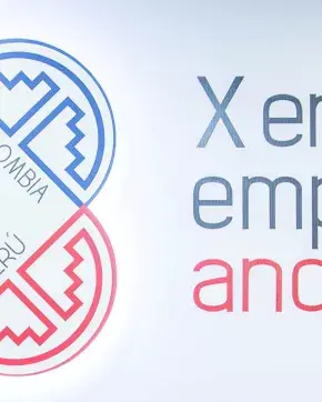 Banner de CAN X Encuentro Empresarial Andino