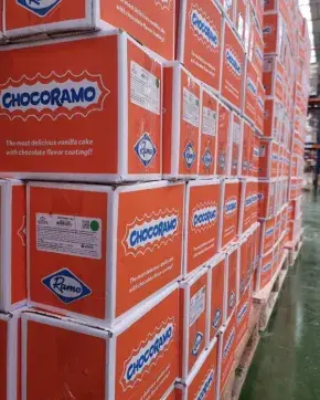 Cajas de chocorramo