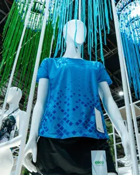 Evento de moda con maniquíes