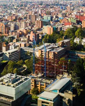 Panoramic photography of the city