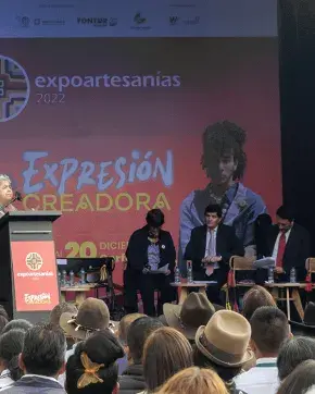 Evento de expo artesanías