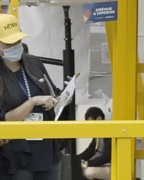 Personal de Expoconstrucción 2021