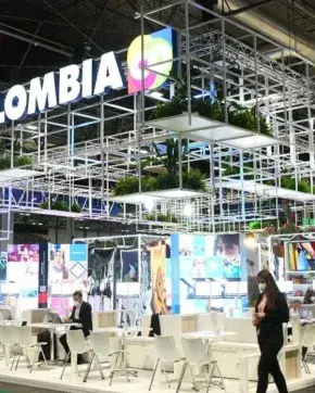 Stand de Colombia Co en Fitur 2022
