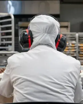 Industria de trufas de brownie