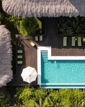 Foto cenital de Hotel boutique