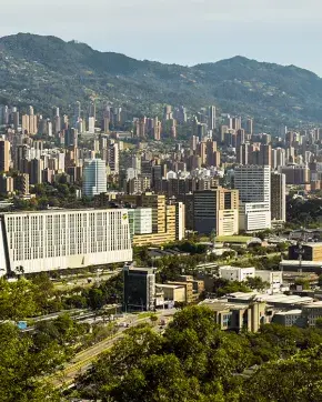 Fotografía panorámica de ciudad