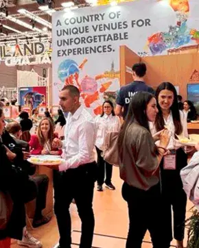 Colombia CO stand in IMEX 2023